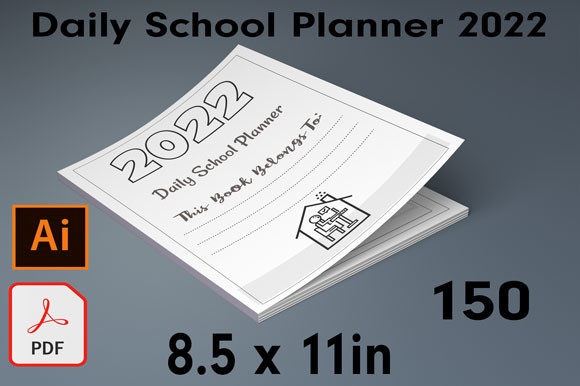 2022 Daily School Planner
