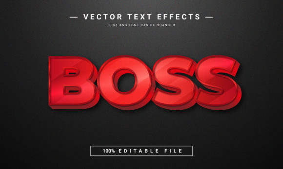 Boss Editable Text Effect: Transform Your Typography Instantly
