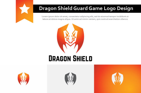 Dragon Shield Strong Guard Esport Logo
