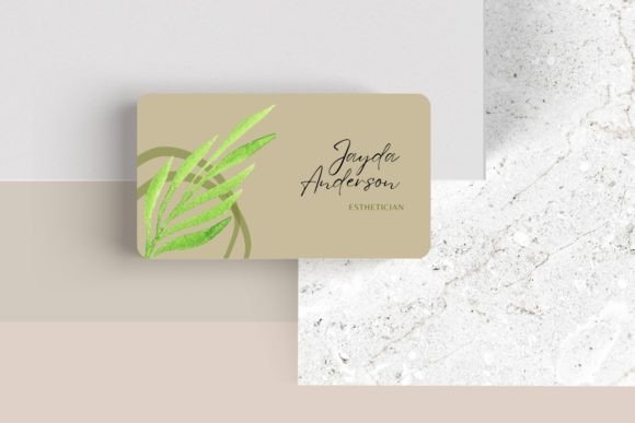 Editable Canva Business Card #37: A Modern Design Template