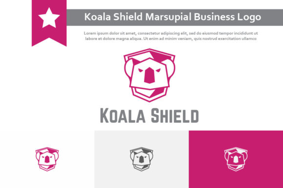 Koala Shield Marsupial: Nature-Inspired Branding