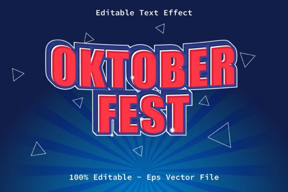 October Fest Style Editable Text Effect