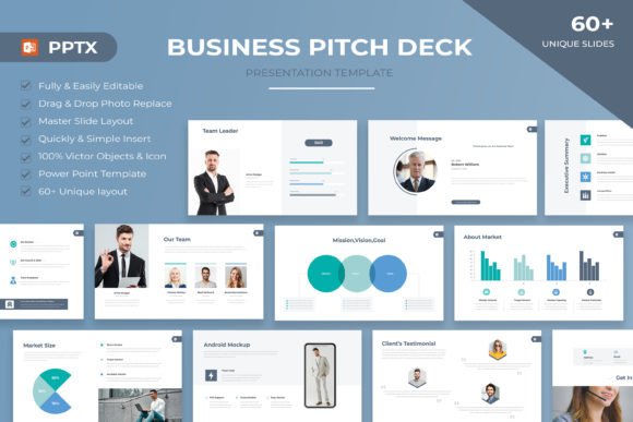 Pitch Deck Presentation Template: Your Key to Captivating Stakeholders