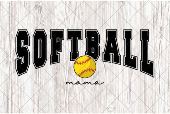 Softball Mama PNG & Retro Varsity Mom SVG: Design Guide