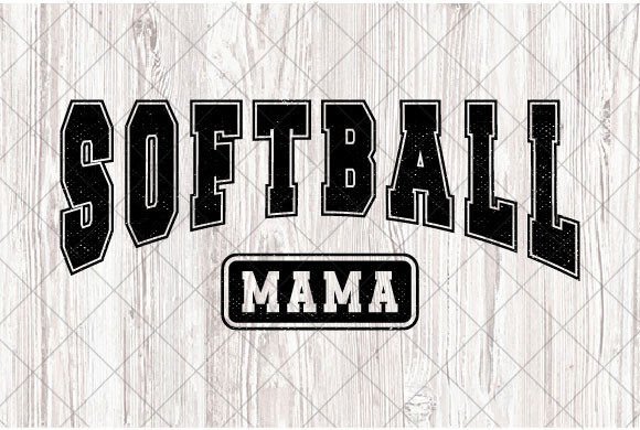 Softball Mama Vvarsity SVG: A Creative Font for Team Spirit