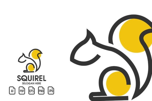 Squirel Logo Template: A Versatile Vector Design Solution