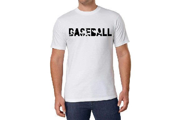 Typography Baseball Tshirt Design Vector
