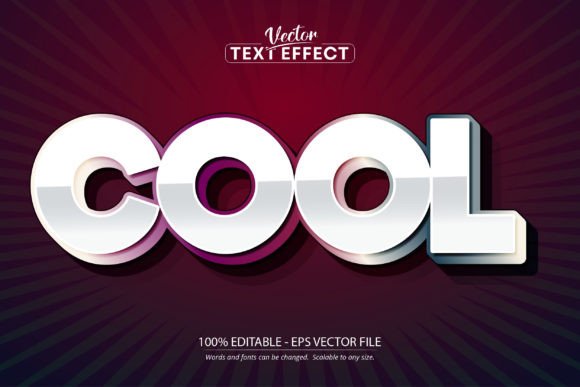Unleash Your Creativity with a Cool Text Effect, Editable Cartoon Style
