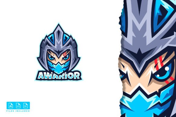 Warior: Mascot & E-sport Logo Vector Template